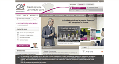Desktop Screenshot of entreprises.ca-loirehauteloire.fr