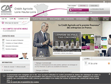 Tablet Screenshot of entreprises.ca-loirehauteloire.fr